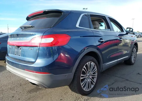 2017 Lincoln Mkx Reserve z USA, uszkodzony, nr VIN 2LMPJ6LP9HBL44895